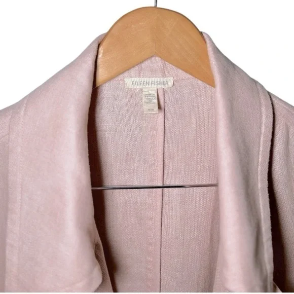 EUC Eileen Fisher Organic Cotton Pink Knee Length Sz M - Picture 5 of 9